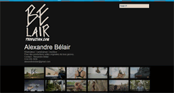 Desktop Screenshot of belairproduction.com